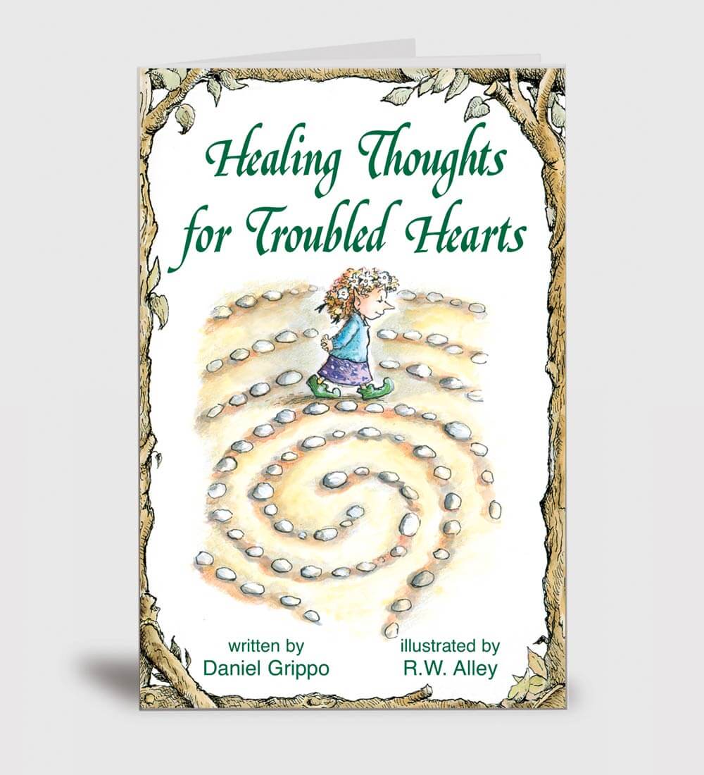 Healing Thoughts for Troubled Hearts Elf-help Book