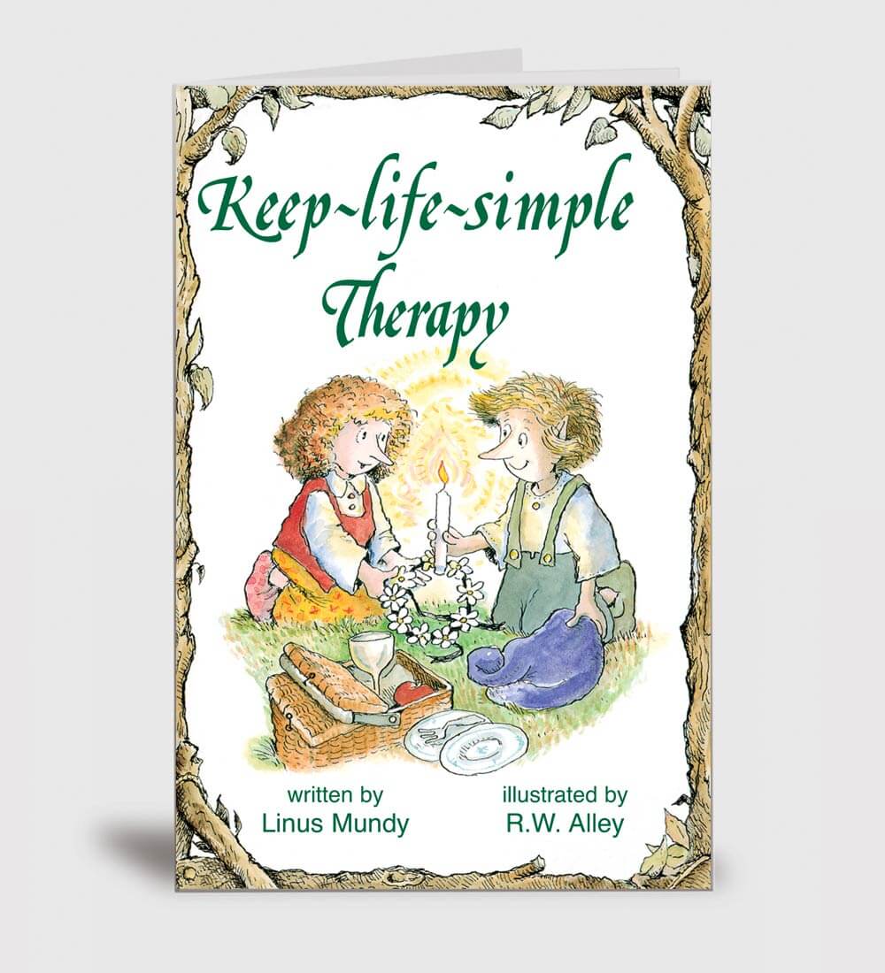 Keep-life-simple Therapy Elf-help Book