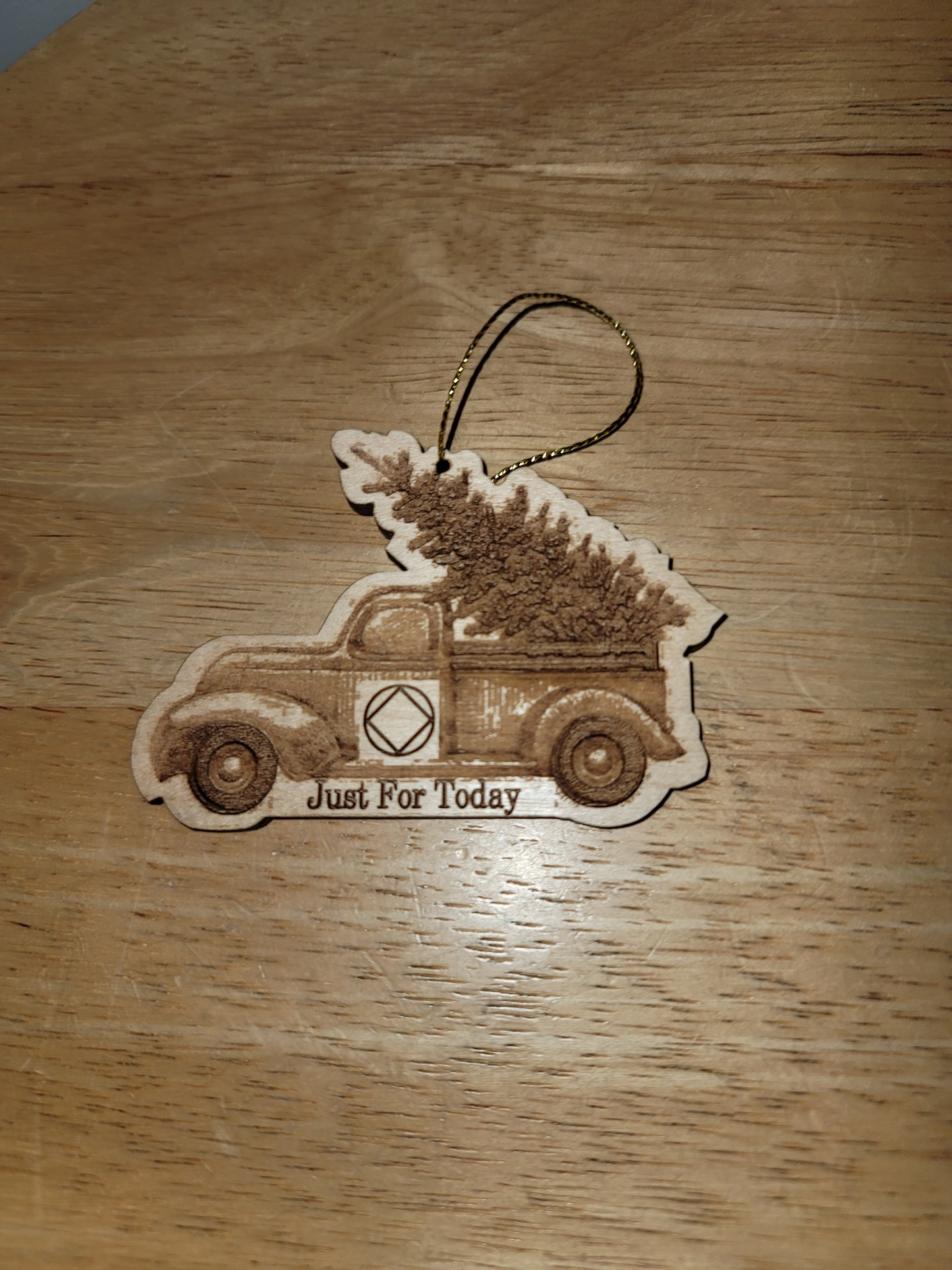 Christmas Tree Delivery Ornament (AA or NA Symbol)
