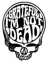 "Grateful I'm Not Dead" - Men's Hoodie