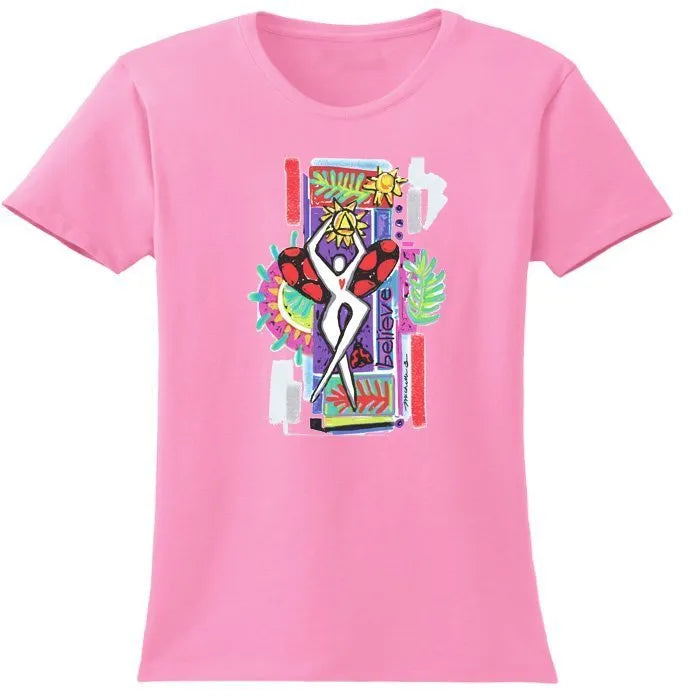 Believe! Pink T-Shirt