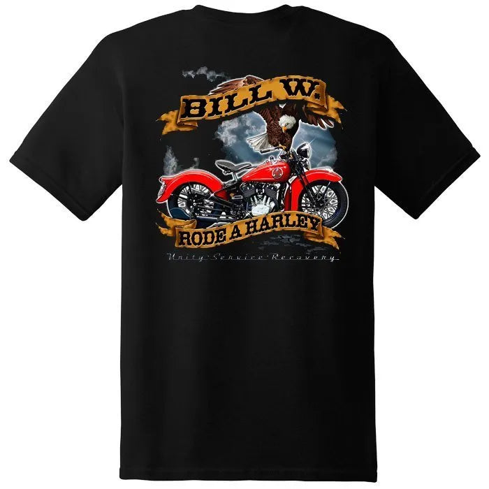 Bill Rode A Harley (Long & Short Sleeve) T-Shirt