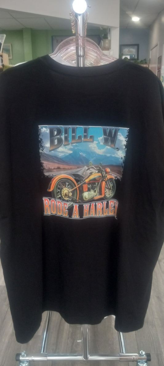 Bill W. Road A Harley-Tee