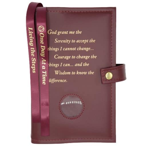 AA Double Book Cover for AA Big Book & 12 & 12 - Multiple Colors