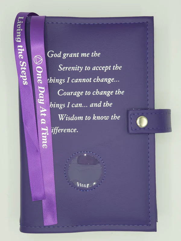 AA Double Book Cover for AA Big Book & 12 & 12 - Multiple Colors