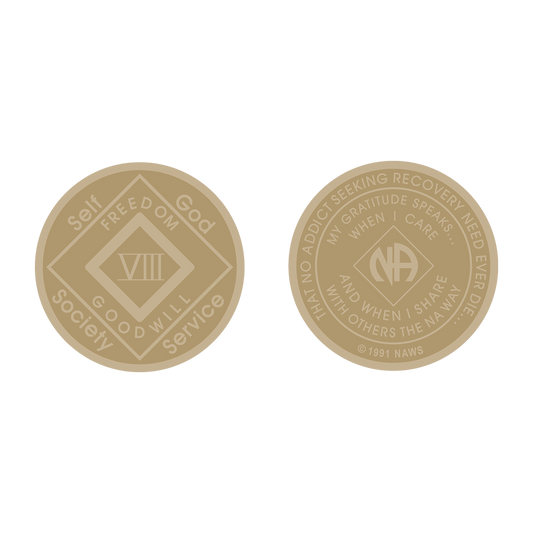 NA Bronze Medallions (Meeting Chips)