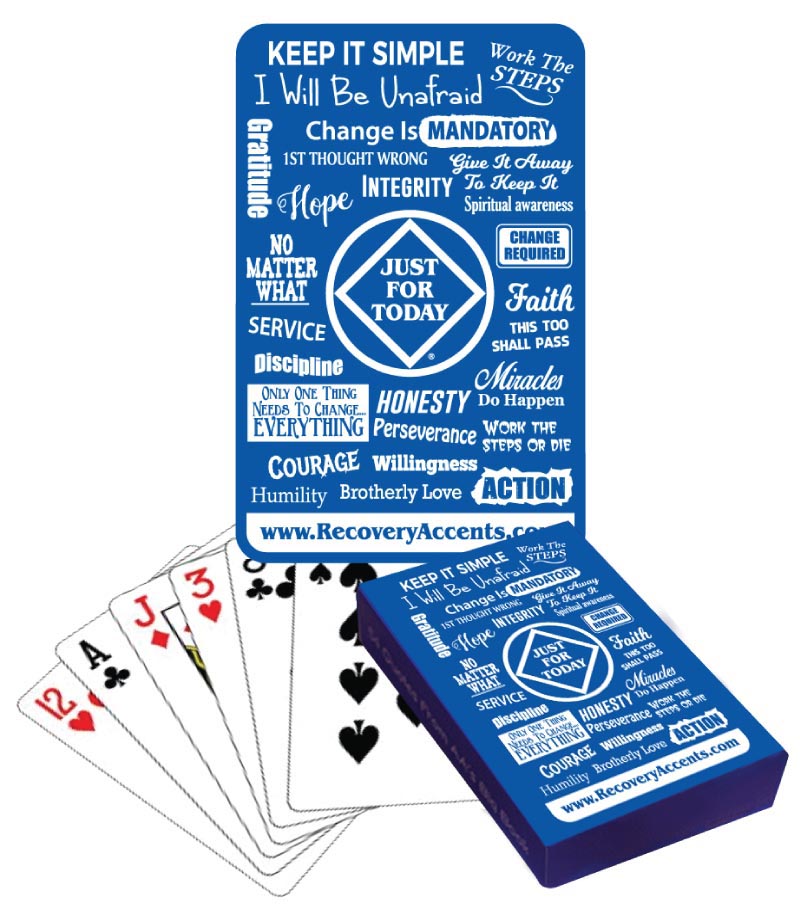 AA & NA Playing Cards & Big Book Cards