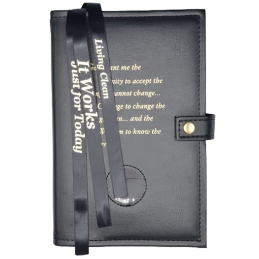 NA Triple Book Cover for Basic Text, Guiding Principles, and It Works, or Living Clean -Multiple Colors