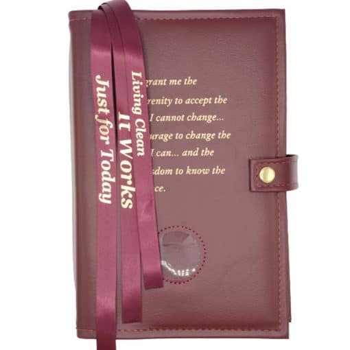 NA Triple Book Cover for Basic Text, Guiding Principles, and It Works, or Living Clean -Multiple Colors