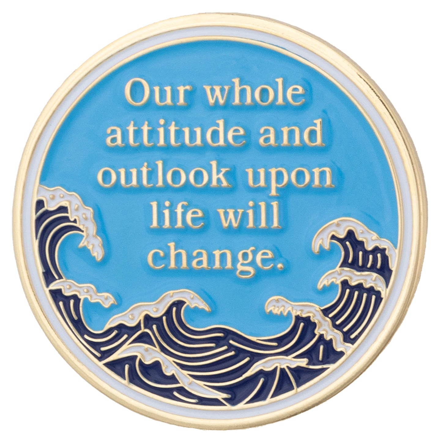 Crashing Wave AA Medallion (1-25yr)
