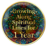 Stained Glass Tree of Life Medallion
