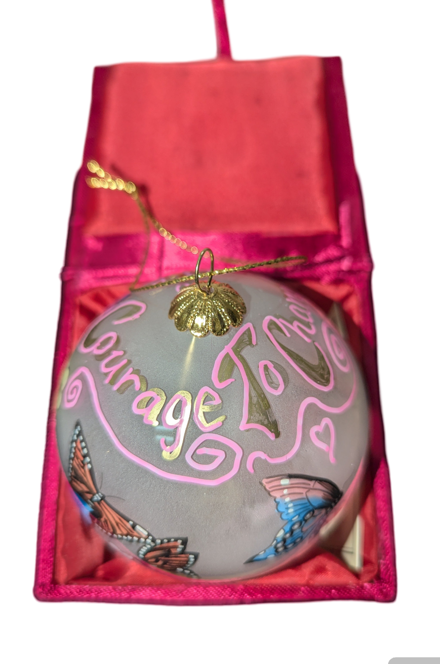 Courage To Change (Monarch Butterfly) Ornament