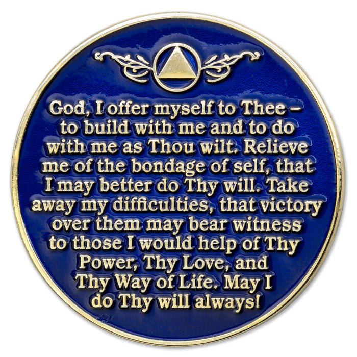 Blue Twisted Tree of Life Medallion (Years 1 - 50)