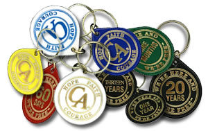 CA Meeting Key Tags (Chips)