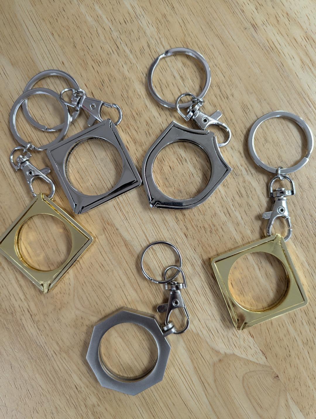 Gold Key Chains