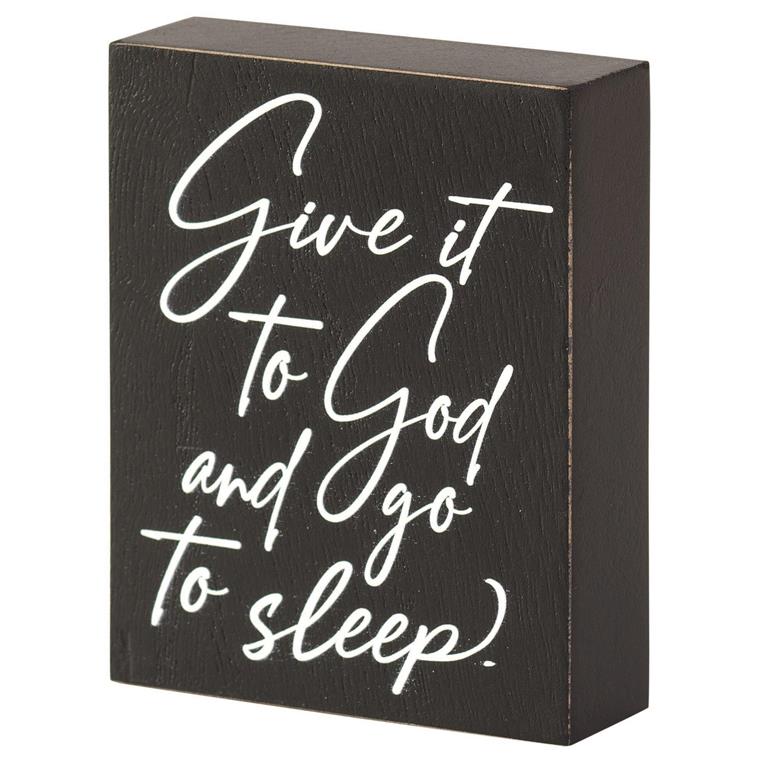 Tabletop Block Inspirational Signs