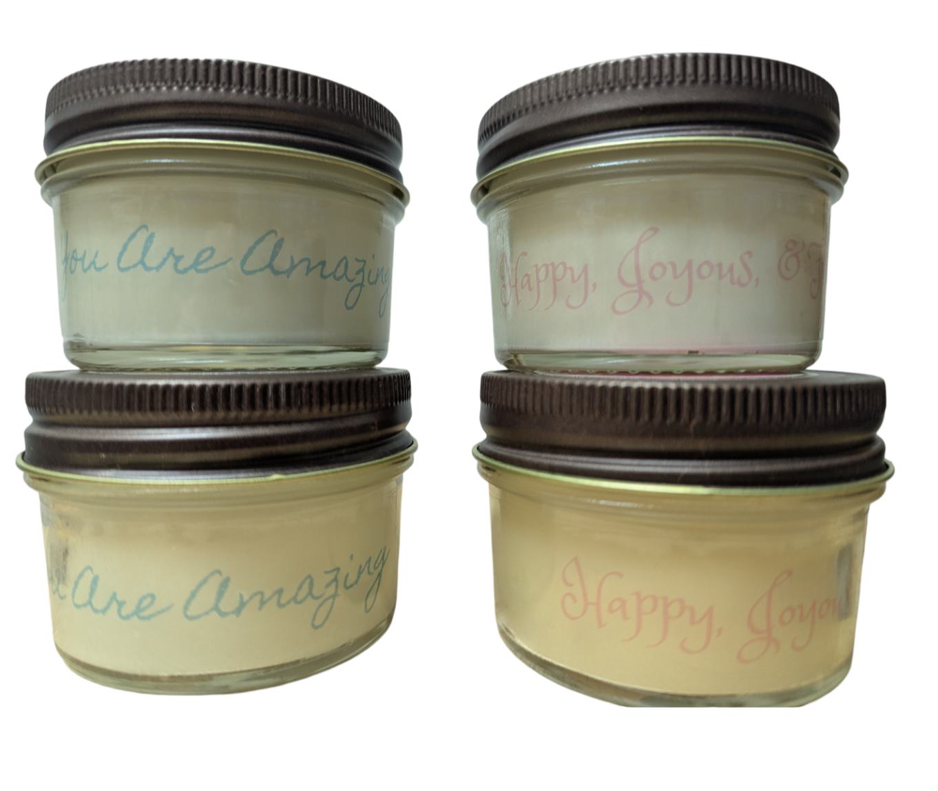 Mini Mason Jar Candles 6oz