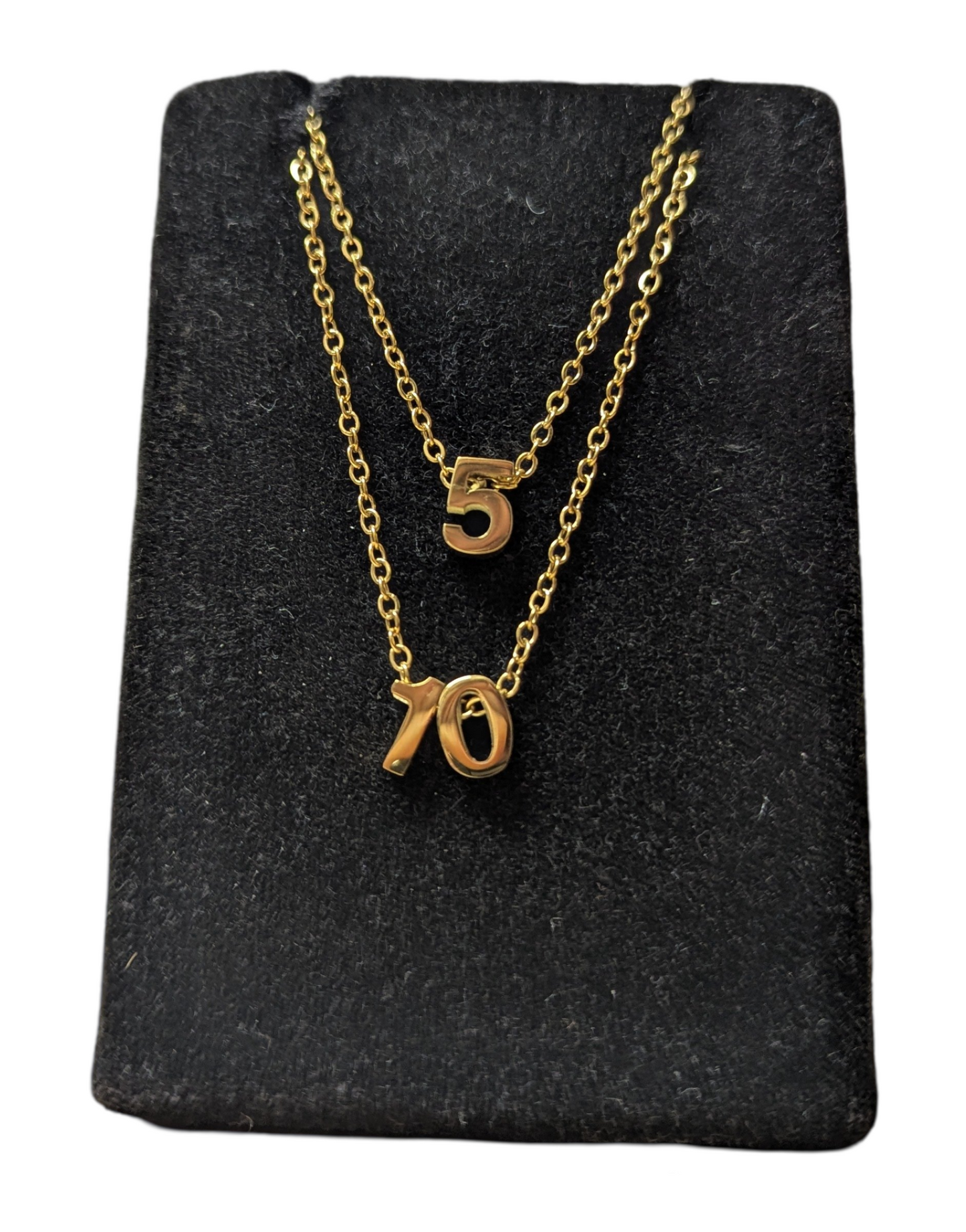 Sobriety Time Necklace (18K Gold-Plated)