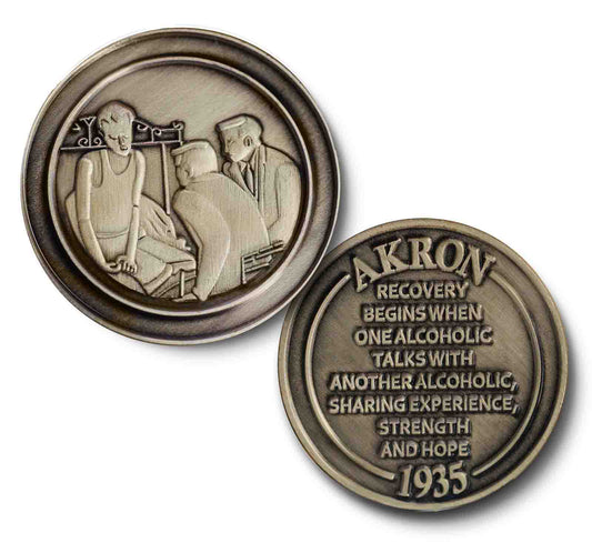 Man On The Bed Coin/Medallion