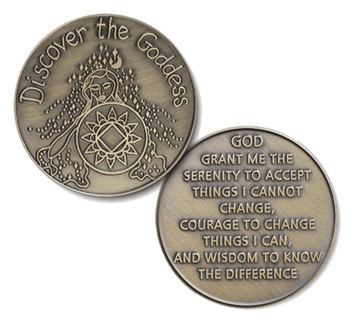 Discover The Goddess NA Coin/Medallion
