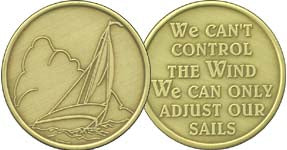 Sailboat Coin/Medallion