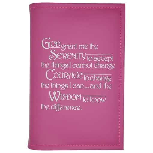 AA Single Book Cover for POCKET Big Book or 12 & 12 or 24 Hours a Day - Multiple Colors