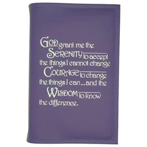 AA Single Book Cover for POCKET Big Book or 12 & 12 or 24 Hours a Day - Multiple Colors