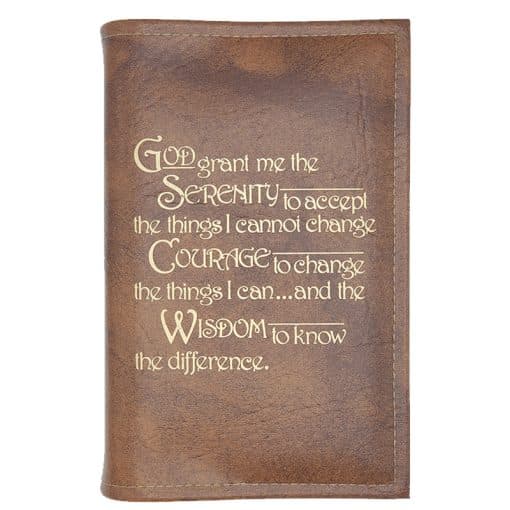 AA Single Book Cover for POCKET Big Book or 12 & 12 or 24 Hours a Day - Multiple Colors