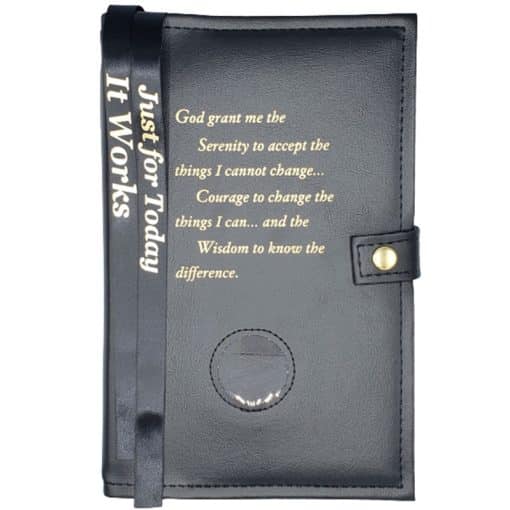 NA Double Book Cover for Basic Text & Guiding Principles, It Works, or Living Clean - Multiple Colors