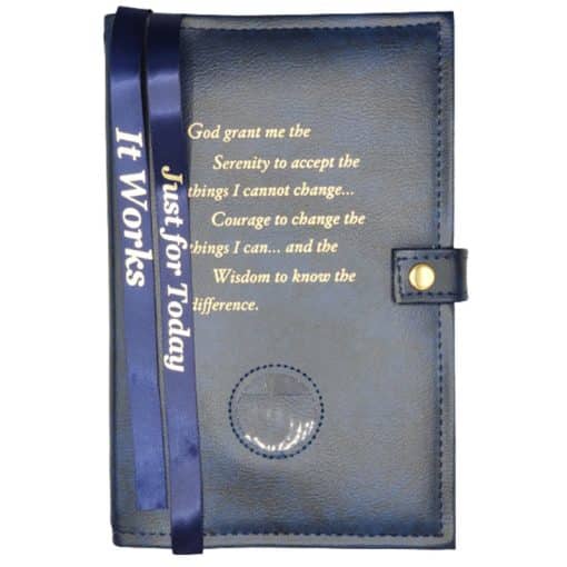 NA Double Book Cover for Basic Text & Guiding Principles, It Works, or Living Clean - Multiple Colors