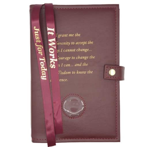 NA Double Book Cover for Basic Text & Guiding Principles, It Works, or Living Clean - Multiple Colors