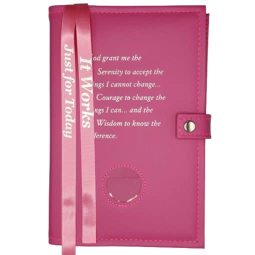 NA Double Book Cover for Basic Text & Guiding Principles, It Works, or Living Clean - Multiple Colors