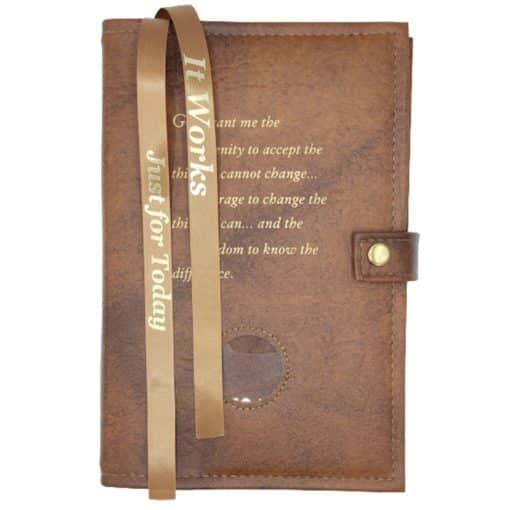 NA Double Book Cover for Basic Text & Guiding Principles, It Works, or Living Clean - Multiple Colors