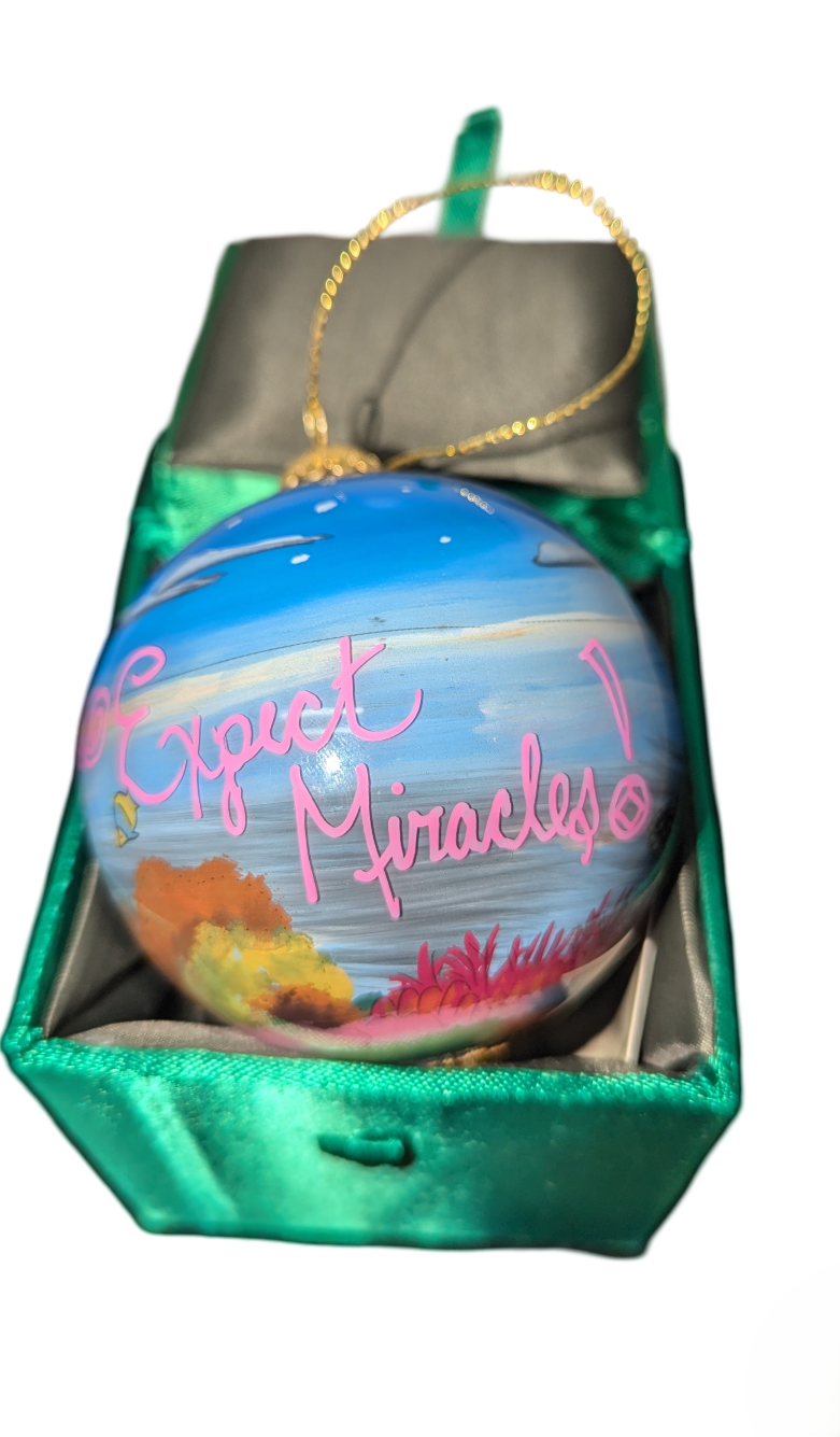 Expect Miracles (Mermaid) AA, NA, or Generic Ornament