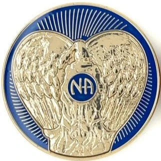 Serenity Medallion-Guardian Angel NA Tri-Plate