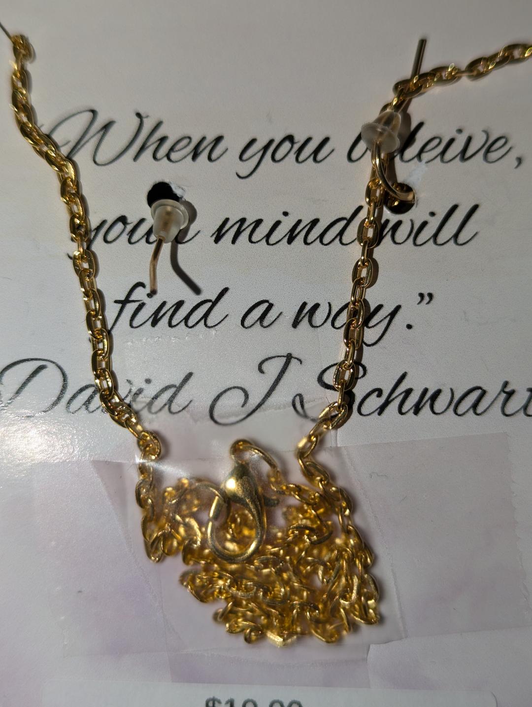 Dream Inspire Necklace & Earring Set - Elegant Jewelry
