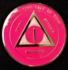 AA Hot Pink Tri-plate (Years 1 - 20)