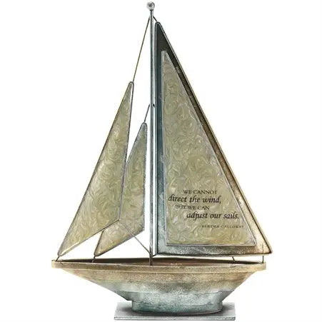 Sailboat: "We Cannot Direct the Wind, But We can Adjust Our Sails"