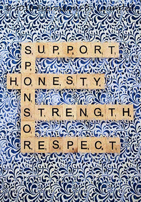 Scrabble - Sponsor Card