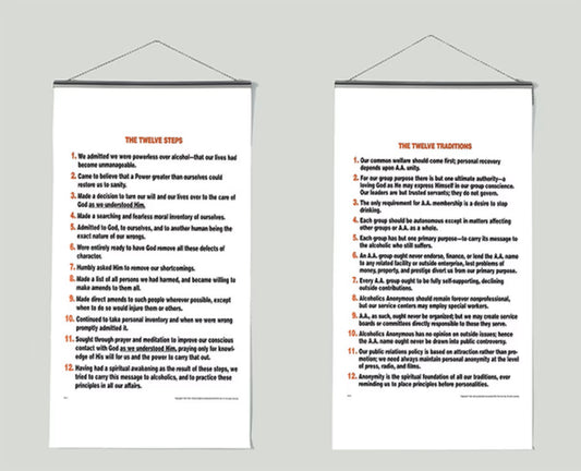 Steps & Traditions Window Shade Displays - Meeting