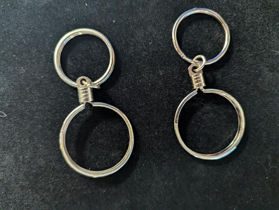 Silver Key Chains