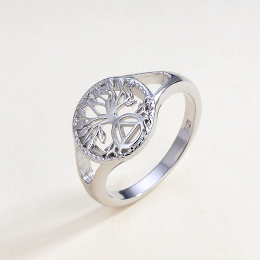 AA Tree of Life Ring (925 Sterling Silver)