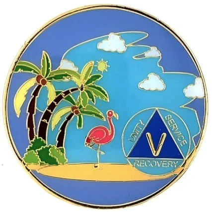 Designer AA Medallion Beach (24hr - 60 Year)