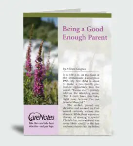 Being a Good Enough Parent - Pamphlet