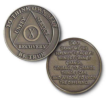 AA Bronze Meeting Medallions