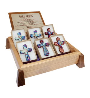 Raku Decorative Crosses