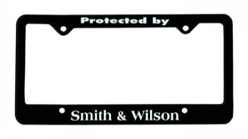 License Plate Frame