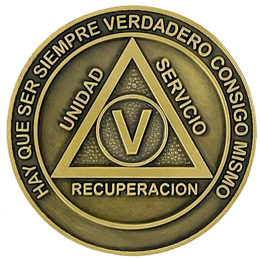 Spanish AA Bronze Meeting Medallions